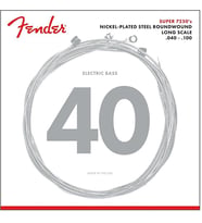 Fender 0737250403 7250 Light Bas Gitar Teli (40-100) İnce Takım ile Hızlı Klavye Hareketleri ve Yumuşak Tuşe Hissi