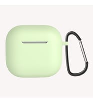 Apple Airpods 4 Uyumlu Zore Standart Silikon Kılıf (Açık Yeşil)