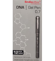Dna Jel Tükenmez Kalem 12'li Ambalaj Siyah 0.7 Mm