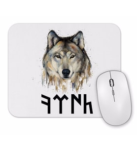 Goktürk Türk Ve Kurt Mouse Pad