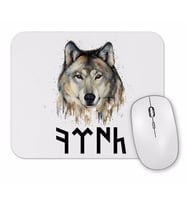 Goktürk Türk Ve Kurt Mouse Pad