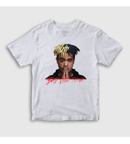 Presmono Unisex Çocuk Beyaz Forever XXXTentacion T-Shirt 47799tt (Beyaz)