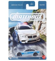 Matchbox -  BMW M5 Police - Gri (1/64)