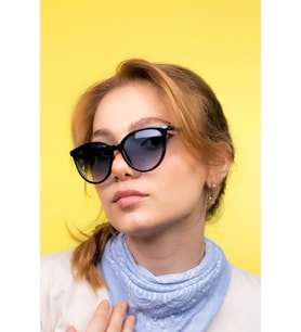 Siyah Füme Unisex Güneş Gözlüğü