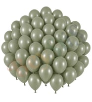 Ada Çayı Renk Lateks Retro Balon (30 cm) - 50 Adet