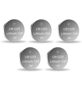 Yuma Cr1225 Süper Lityum 3v 5’li Kart Düğme Pil