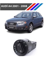 Audi A4 Far Açma Anahtarı Ön Arka Sis Otomatik 01-08