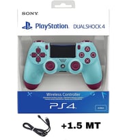 Playstation DualShock 4 Uyumlu V2 Yenilenmiş Ps4 Oyun Kolu Pc + Ps4 ( 1.5MT ŞARJ KABLOSU)