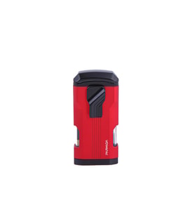 Üç Torch Pürmüz Kırmızı-Siyah Puro Çakmağı - TR4662