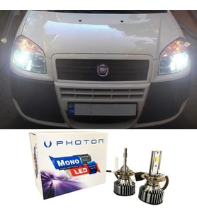 Fiat Doblo D2 Led Xenon Uzun Far Ampulü H1 Mono Yeni Seri Beyaz 2000-2010