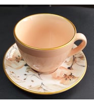 LUNA ÇAY & NESKAFE FİNCAN TK. 6 LI DİJİTAL (Pudra)
