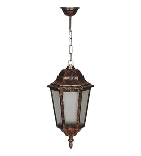 AVONNI BFE-68188-BKR Kahverengi Boyalı Dış Mekan Aydınlatma E27 ABS Polikarbon Cam 23cm