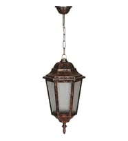 AVONNI BFE-68188-BKR Kahverengi Boyalı Dış Mekan Aydınlatma E27 ABS Polikarbon Cam 23cm
