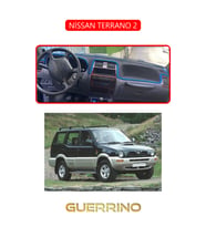NİSSAN TERRANO 2TORPİDO KORUMA HALISI KIRMIZI KENAR