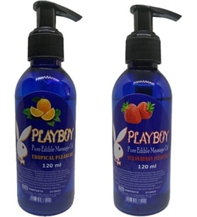 Playboy Portakal ve Çilek Aromalı Masaj Yağı