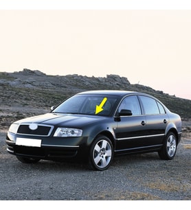 Skoda Superb 2002-2005 Ön Cam Sol Şoför Yön Silecek Kolu 3B1955409C