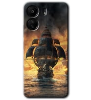Xiaomi Redmi 13C Kılıf HD Desen Baskılı Kılıf - Siyah İnci