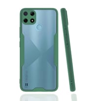 Durukar® Realme C25Y Kılıf Platin Silikon - Yeşil
