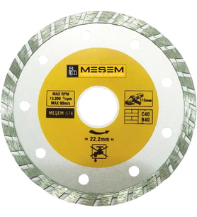 Meşem Granit Mermer Kesici Elmas Testere 180 Mm