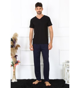 Akbeniz Erkek Pamuk Lacivert Tek Alt Pijama 27495