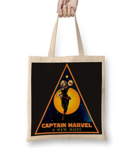Captain Marvel A New Hope Bez Çanta Uzun Saplı