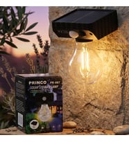 Solar Sensörlü LED Ampul Lamba - Güneş Enerjili - Dış Mekan Aydınlatma