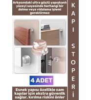 #KapıStoperi Güçlü Kendinden Yapışkanlı Kapı Pencere Yatak Arkası Dolap Kapakları Klozet Kapağı Duva