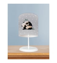 MEKTA HOME BEBEK VE ÇOCUK ODASI Sevimli Panda Desenli Abajur