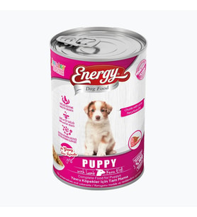 Energy Kuzu Etli Yavru Yaş Köpek Maması - 400 g
