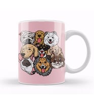 Funny Dog Lover Gift For   Men Kupa Bardak Porselen