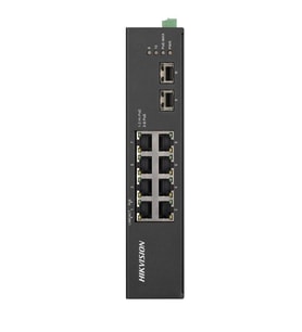 HIKVISION 8port DS-3T0510HP-E/HS GIGABIT 2-SFP YÖNETİLEMEZ 120W POE SWITCH