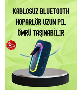 Dış Mekan Kullanıma Uygun Su Geçirmez Hoparlör