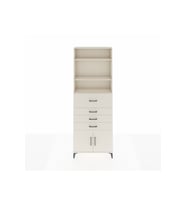 Arges Dolap 4 Raflı 4 Çekmeceli 2 Kapaklı 88x30x243 Aytaşı-Aytaşı