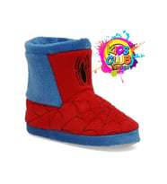 Spiderman Prezan Ortopedik Çocuk Panduf Ev Botu (Mavi)