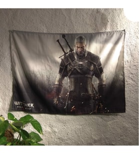 dukkandesign The  Witcher  Wild Hunt Duvar Örtüsü