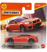 Matchbox - 2023 Bmw M2 - Mbx City 77/125 - Jbr10 - Short Card - Kırmızı Metalik - Superfast Lesney - (Çok Renkli)