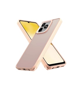 Realme C53 Kılıf Elegant Kapak - Pudra