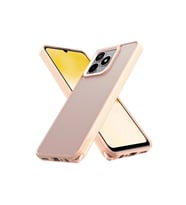 Realme C53 Kılıf Elegant Kapak - Pudra
