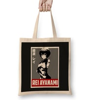 Rei Ayanami 010 Bez Çanta Uzun Saplı