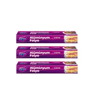 Alüminyum Folyo 8 Mt Üçlü Set