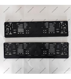 Plakalık 2'li Plaka Altlığı Ön-Arka Takım Plastik 53x13 cm PLK0PZ002