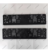 Plakalık 2'li Plaka Altlığı Ön-Arka Takım Plastik 53x13 cm PLK0PZ002