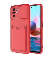 Lexroo Xiaomi Poco M5S Kılıf Kartix Kılıf - Kırmızı