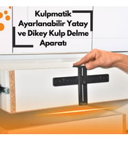 Kulpmatik Ayarlanabilir Yatay Ve Dikey Kulp Delme Aparatı
