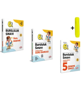 6. Sınıf Bursluluk Sınavı Konu Soru Deneme Seti Editör Yayınları