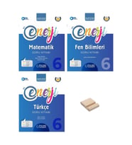 6. Sınıf Enerji Matematik Fen Bilimleri ve Türkçe Soru Bankası 3lü Set