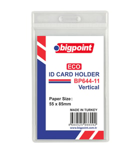 Bigpoint Eco Kart Poşeti Dikey 55x85mm x 100 Adet