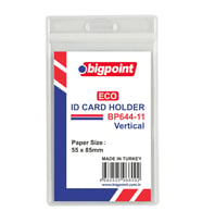 Bigpoint Eco Kart Poşeti Dikey 55x85mm x 100 Adet