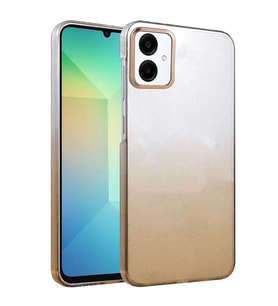 Newface Samsung Galaxy A06 Glossy Kapak - Çöl Titanyum