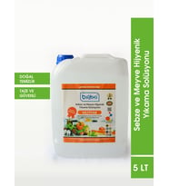 Bioxi® Sebze ve Meyve Hijyenik Yıkama Solüsyonu 5 LT  Güvenli ve Doğal Temizlik